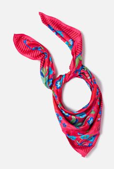 Foulard fleuri