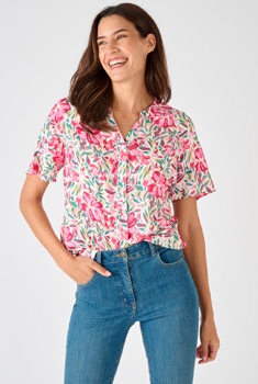 Blouse imprimée manches courtes Climatyl