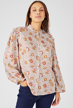 Chemisier *fibres pure viscose Lenzing™ EcoVero™