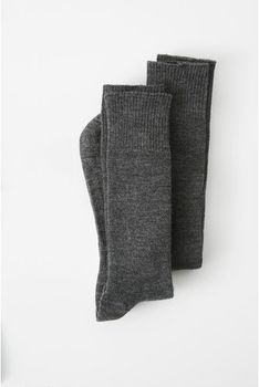 Lot de 2 paires de chaussettes mélange laine et Thermolactyl