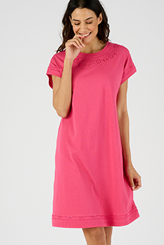 Chemise de nuit pur coton biologique*