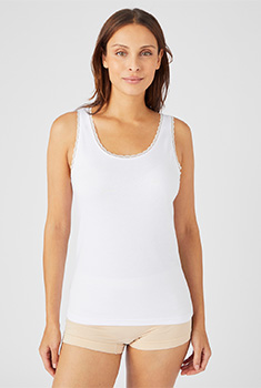 Débardeur Essential maille jersey extensible