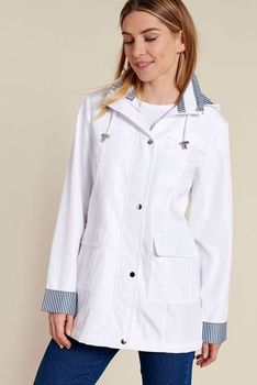 Parka déperlante esprit “nautique”