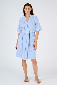 Robe de chambre maille bouclette
