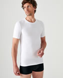 T-shirt double face col V Thermolactyl