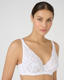 Soutien-gorge à armatures forme foulard, Diana by Damart