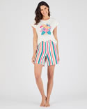Short de pyjama pur coton peigné
