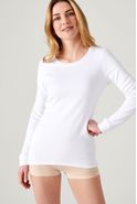 T-shirt Thermolactyl manches longues, molleton gratté