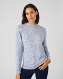 Pull imprimé à base de laine