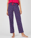 Pantalon de pyjama pur coton peigné