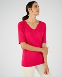 Pull plastron ajouré fantaisie