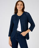 Gilet-boléro maille ruban