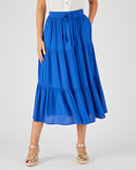Jupe crépon fibres pure viscose Lenzing™ EcoVero™