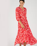 Robe crépon fibres pure viscose Lenzing™ EcoVero™