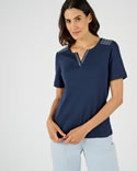 T-shirt col Tunisien