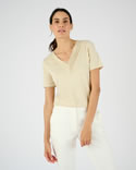 T-shirt maille brillante