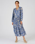 Robe à étages fibres pure viscose Lenzing™ EcoVero™