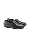 Mocassins en cuir grainé
