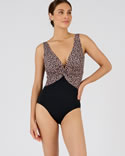 Maillot de bain drapé Perfect Fit by Damart