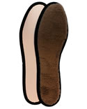 2 paires de semelle laine mouton