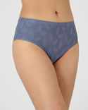 Culotte midi effet dentelle