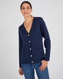 Gilet mélange laine mérinos