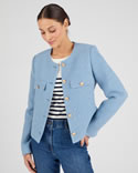 Veste en tweed