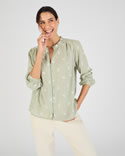 Blouse ample en pur coton biologique