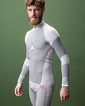 T-shirt col zippé Energy Thermolactyl 4 homme