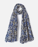 Foulard imprimé graphique