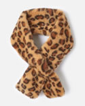 Echarpe fausse fourrure motif animalier