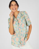 Chemisier jacquard reliéfé Climatyl