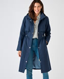 Parka longue esprit trench