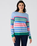 Pull rayé