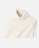 Plastron col montant roulé