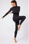 T-shirt col zippé Comfort Thermolactyl 4 femme