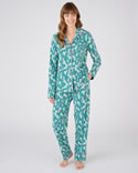 Damart Pigiama Thermolactyl Manica Lunga - Maglia Morbida, Scollo A V, Colore Tortora, 100% Poliestere - 3