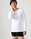 T-shirt tricot double face, manches longues Thermolactyl