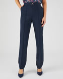 Pantalon stretch enfilable boucle fantaisie