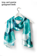 Foulard voile imprimé