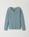 Pull Thermolactyl fille, maille torsadée