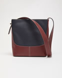 Sac forme seau bicolore