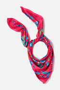 Foulard fleuri