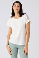 T-shirt Climatyl détail dentelle