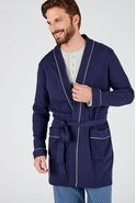 Robe de chambre maille nid d’abeille