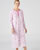 Chemise de nuit en pur coton peigné