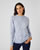 Pull imprimé à base de laine