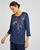 T-shirt motifs coloris doré