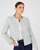 Veste tweed rayée