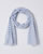 Foulard pur coton rayé